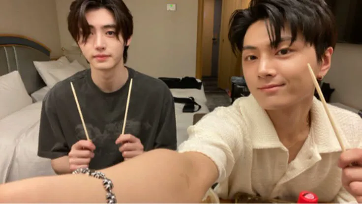 A photo of us together